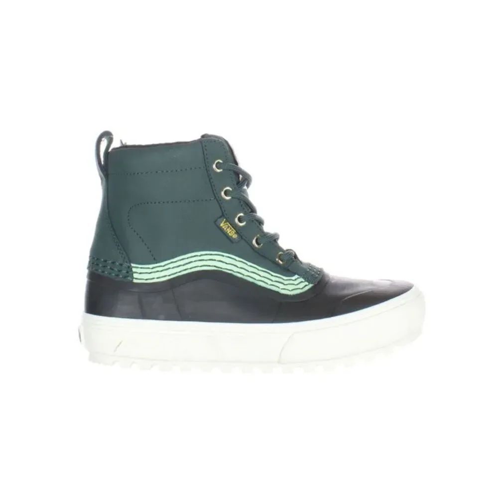 Vans Mens Standard Mid Snow Mte Green Snow Rainboots Size 6